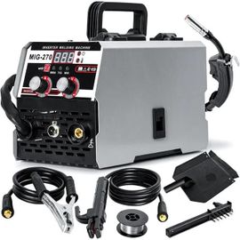 Poste a Souder Mig 250A, 3 en 1 Mig Welder Inverter, Affichage NumeRique LED Tig Mig Welder, Poste de Soudage Portable, 240V Machine