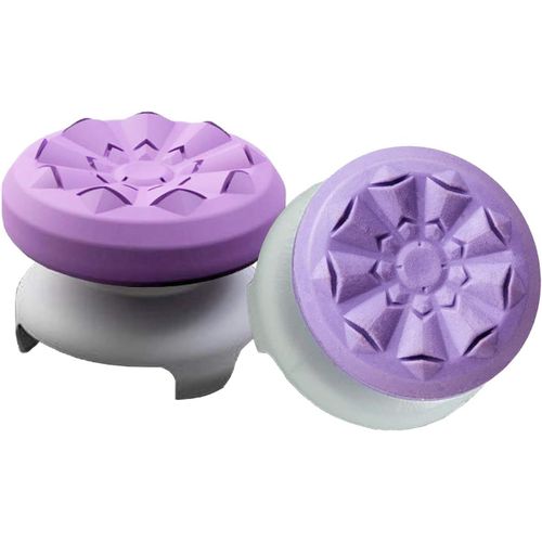 Lkljij-Thumbsticks, Silicone Joystick Grips Caps Pour Ps4 Controller Et Pour Ps5 Controller À Aide Avec Viser, Controller Et Réduire Pouce Fatigue, Violet, 2 Pièces