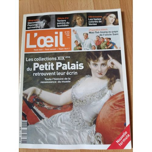 L'Oeil, Revue D'Art N° 576,  6 Janvier 2006