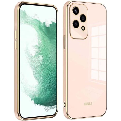 KAL-Coque Pour Honor 200 Lite, Tpu Silicone Bumper Antichoc Housse Protection Étui, Protection Case Cover Avec Anti-Scratch & Phnom Penh, Rose
