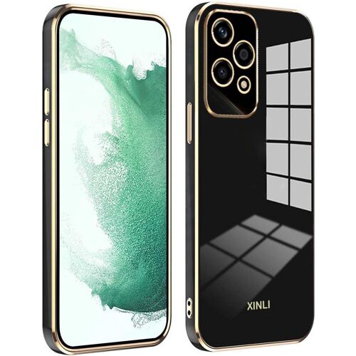 KAL-Coque Pour Honor 200 Lite, Tpu Silicone Bumper Antichoc Housse Protection Étui, Protection Case Cover Avec Anti-Scratch & Phnom Penh, Noir