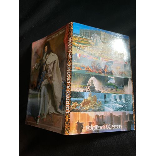 Versailles - Chateau De Versailles - L Orangerie - Depliant 18 Vues - Éditions A. Leconte