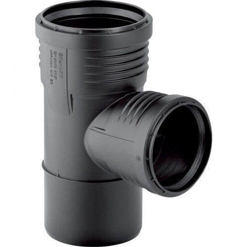Embranchement à 87,5° pour évacuation silencieuse - diamètre 110/40 mm - SILENT-PP GEBERIT