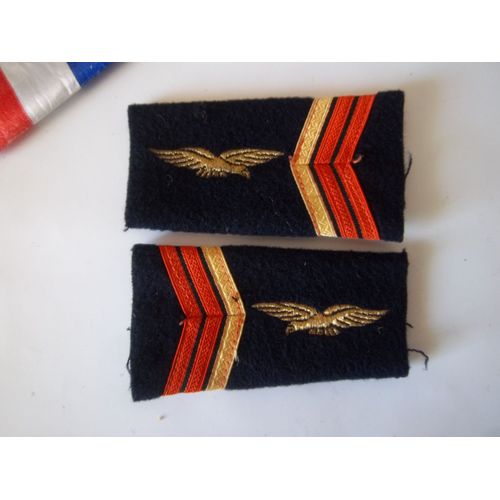 Lot Fourreaux D'Épaule Armée De L'Air Grade Caporal-Chef