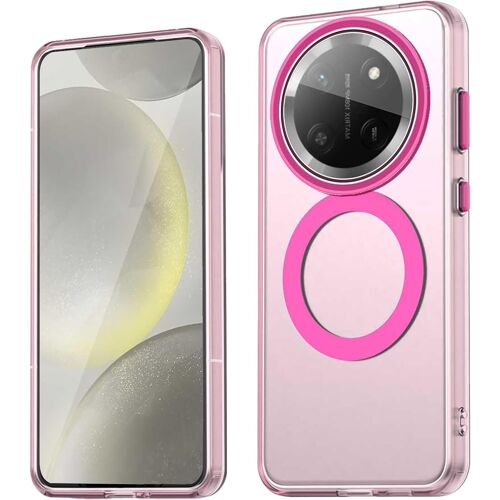 KAL-Coque Pour Huawei Honor Magic 7 Lite / Magic7 Lite Étui, [Magsafe Compatible] Housse/Ultra Mince Tpu Anti-Traces Antichoc Mat Design - Rose