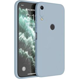 Kal-Coque Pour Huawei Y6 2019 / Y6 Pro 2019 / Honor 8a / Y6s 2019 (6.09"" Inches) Etui Housse, Protecteur De Peau En Silicone Tpu - Bleu Fumé