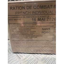 Ration De Combat Individuelle Rechauffable 24h Armee Française N6 Rcir