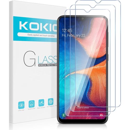 Kal-Pièces Verre Trempé Compatible Avec Samsung Galaxy A20e, Film Protection En Écran, Ultra Résistant, Anti Rayures, Sans Bulles, Hd Transparent Vitre Protecteur Pour Samsung A20e