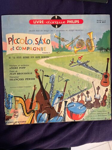 Vinyle Piccolo Saxo
