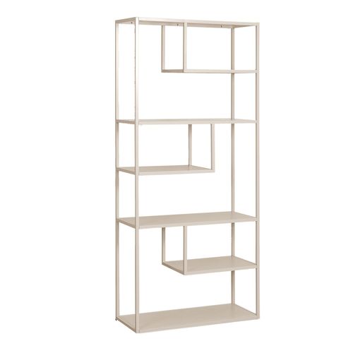 Bibliothèque En Acier Thura Tapioca Beige