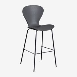 Lot De 2 Tabourets Hauts Uit Noir ¿75 Cm