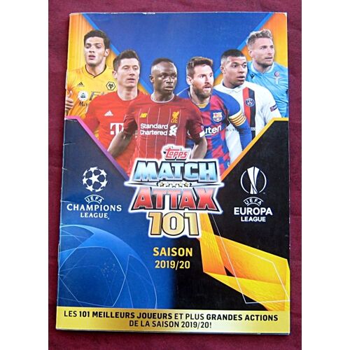 Collector. Topps Match Attax 101 Saison 2019/20. Quasi Vierge (4 Vignettes).