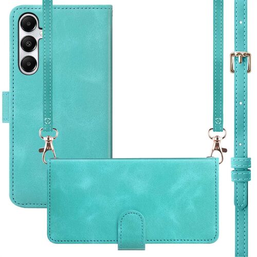 imoshion Etui de téléphone portefeuille avec cordon Samsung Galaxy A16 5G Turquoise