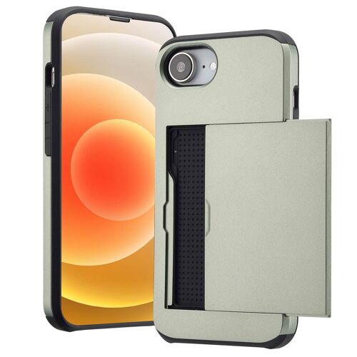 imoshion Coque arrière avec porte-cartes iPhone 17e / 16e Vert