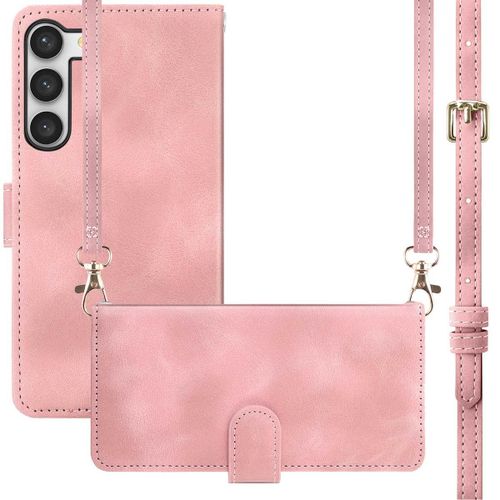 Imoshion Etui De Téléphone Portefeuille Avec Cordon Samsung Galaxy S23 Rose