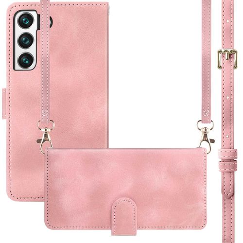 Imoshion Etui De Téléphone Portefeuille Avec Cordon Samsung Galaxy S22 Rose