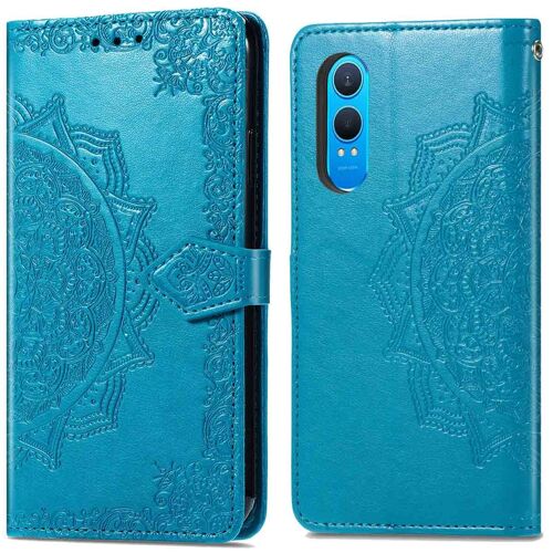 imoshion Etui de téléphone portefeuille Mandala OnePlus Nord CE 4 Lite 5G Turquoise