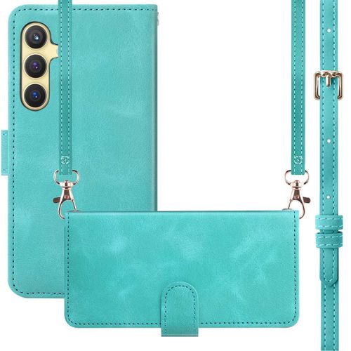 Imoshion Etui De Téléphone Portefeuille Avec Cordon Samsung Galaxy S24 Turquoise