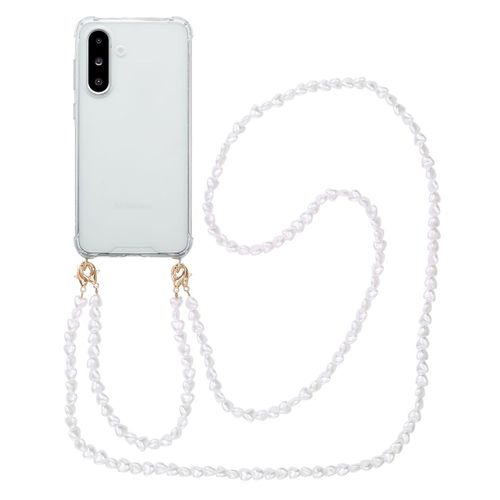 Imoshion Coque Avec Dragonne + Bracelet Samsung Galaxy A36 Perles C?urs