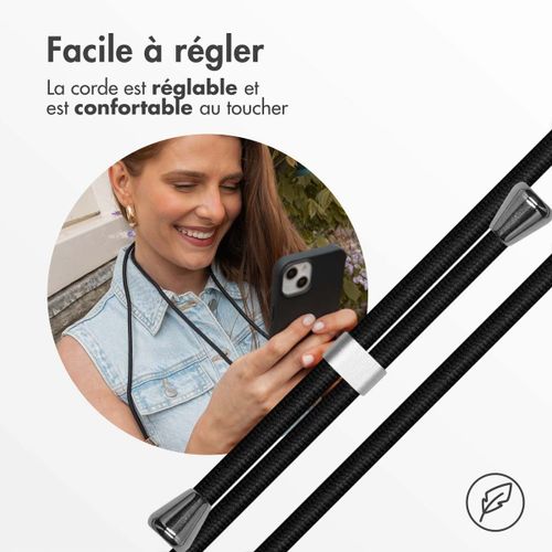 Imoshion Ï»¿Coque En Silicone Avec Cordon Samsung Galaxy A34 (5g) Noir