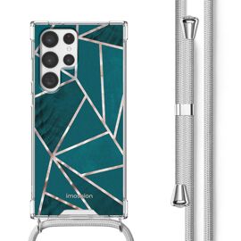 iMoshion Coque Design avec cordon Samsung Galaxy S22 Ultra Petrol Green Graphic
