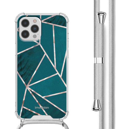 Imoshion Coque Design Avec Cordon Iphone 12 (Pro) Petrol Green Graphic