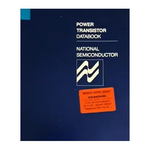Livre En Anglais "Power Transistor Databook"