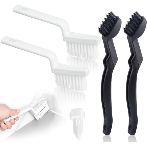 CMJAAGUR-Nettoyage A Jjoint Multifonctionnelle De Nettoyage Des Interstices À Joints À Poils Durs Pour Rainure Fenetre Salle De Bain Toilettes Cuisine 4Pcs[M2886]