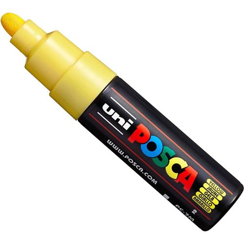 Kalanka-Uni Pc-7m Paint Marker - Marqueur \U2013 Large Pointe 4,5-5,5 Mm \U2013 15 Couleurs Jaune