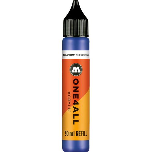 Kalanka-One4all Recharge Acrylique 204 Bleu Véritable 30 Ml Pour Marqueur Permanent