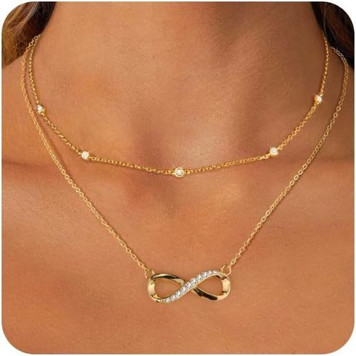 Colliers Femme Argent, Collier Pendentif Pour Femmes, Double Collier Femme Colier, Longueur Ajustable Collier Femme, Cadeau Pour Anniversaire,Noël,Fête Des Mères,Saint Valentin