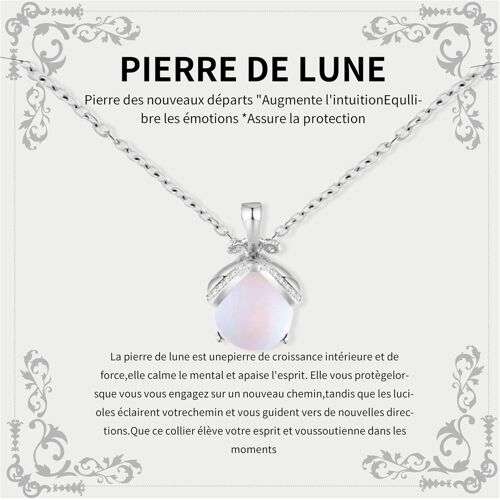 Gift For Women, Necklace, Moonstone Necklace, Idea For Women, Birthday Necklace For Girls, Mom, Sister, Friend, Daughter, Teenager, Moonstone