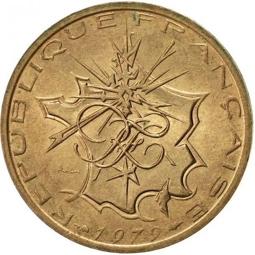 Pièce De Monnaie De Collection Française De 10 Francs Type Mathieu , Année 1979 Variété Tranche B