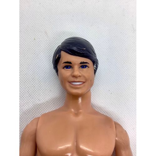 Ken Mattel Barbie Dream date 1982 vintage articulé souple brun yeux bleus