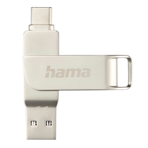 Cle USB "C-Rotate Pro" USB-C 3.1/3.0, 256GB, 100MB/s, Argenté