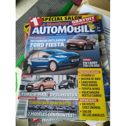 Le Moniteur 1539 De 2012 Toyota Auris Hsd,Land Freelander 2.0 Si4,Beetle Cab 2.0,C3 Vti,Mitsubishi Outlander 2.2 Did Cleartec,Ford Fiesta Ecoboost,B-Max 1.6 Tdci,Opel Meriva 1.3 Cdti Ecoflex,Caddy 2.0