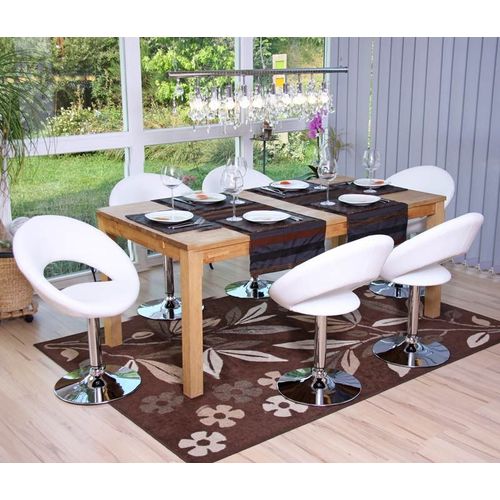 6x Chaise Salle À Manger Palermo   Blanc