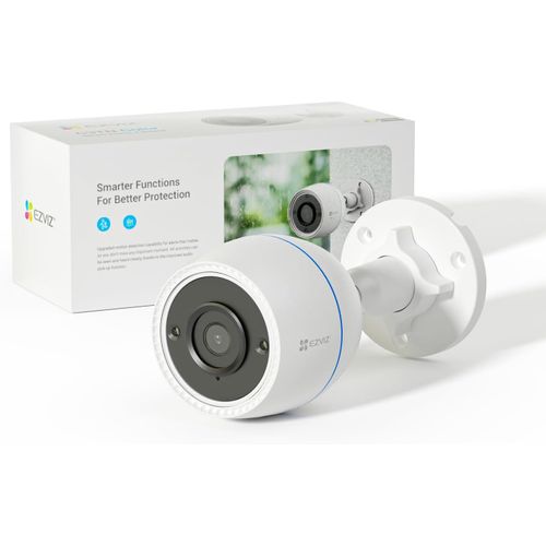 C3Tn 1080P Camera Surveillance Wifi Exterieure, Camera Exterieur Wifi 2.4Ghz Avec 30M Vision Nocturne, Ip67 Étanche, Détection De Mouvement, Camera De Surveillance Compatible Avec Alexa H.265