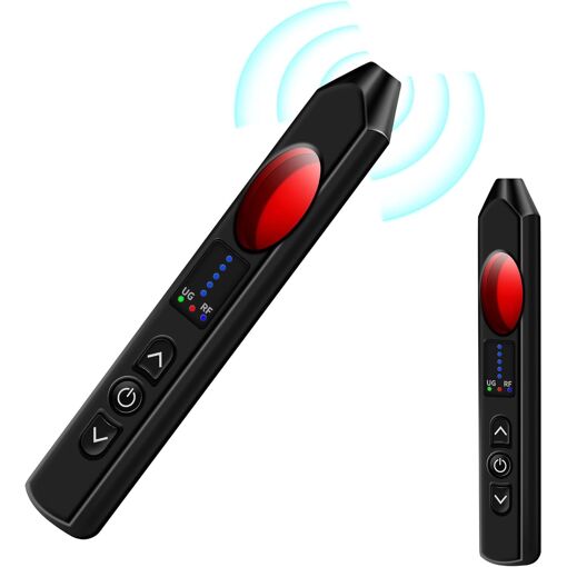 Détecteur De Caméras Cachées 4 En 1 - Détection RF, Lentilles, GPS Et Lampe Torche - Pour Maison, Hôtel, Bureau - 9