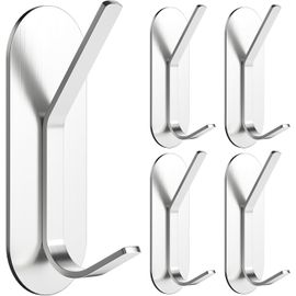 Milti Crochet Porte-Serviettes Mural En Inox Brossé 304, Noir