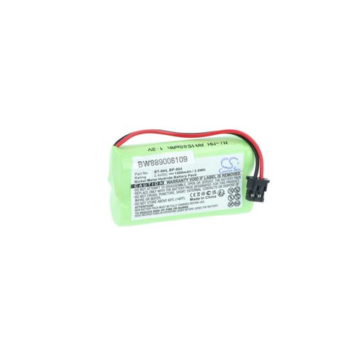 vhbw Batterie remplacement pour Panasonic HHR-15F2G1, HHR-P506, HHR-P506A, PQHHR150AA21 pour téléphone fixe sans fil (1500mAh, 2,4V, NiMH) vert
