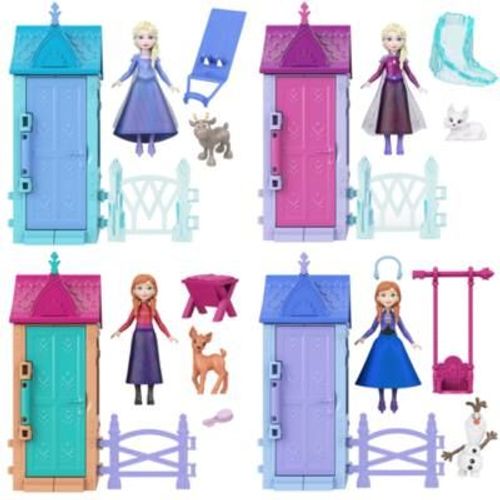 Mattel Coffret Village d'Arendelle La Reine des Neiges Histoires à empiler