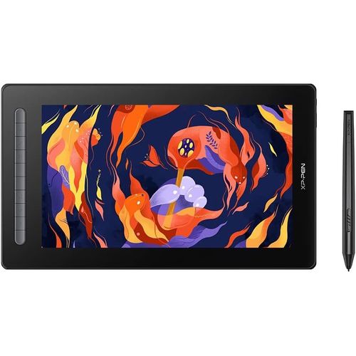 XP-Pen Artist 16 2nd Gen Tablette Graphique avec Ecran en 15.4 Pouces Gamme de Couleur 127% sRGB Stylet à Puce Intelligente X3 Compatible Windows Mac Chrome OS Android et Linux - Noir - XP-Pen