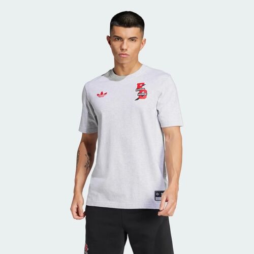 T-Shirt Fc Bayern Vrct Adidas - Light Grey Heather - L