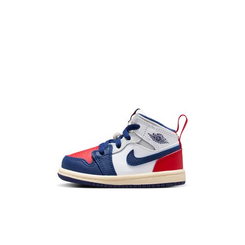 Chaussure Jordan 1 Mid Pour Bébé Et Petit Enfant Blanc