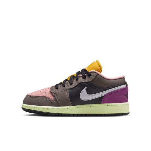 Chaussure Air Jordan 1 Low Se Pour Ado Gris