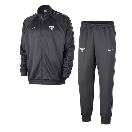 Survêtement Nike Nba Chicago Bulls Club Courtside Pour Homme - Gris