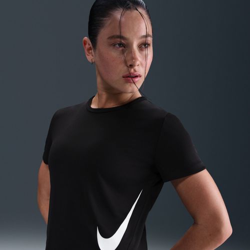 Haut De Running À Manches Courtes Dri-Fit Nike Tempo Swoosh Run Pour Femme - Noir