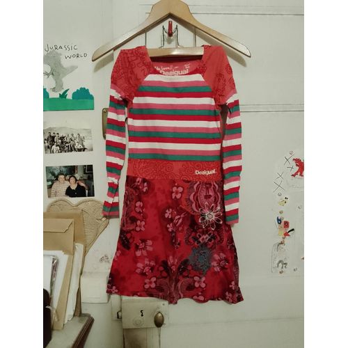 Robe Colorée 9/10 Ans Desigual.