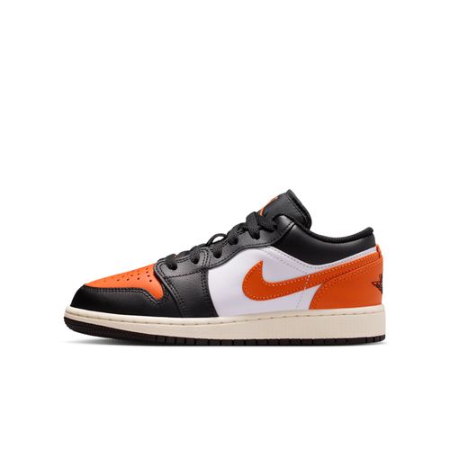 Chaussure Air Jordan 1 Low Pour Ado - Noir